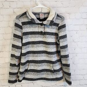 Men's Avalanche button-up sweater, size Medium